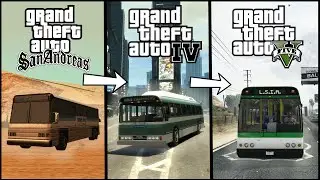 ЭВОЛЮЦИЯ АВТОБУСОВ GTA  (1997-2024)