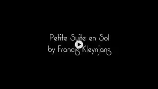 Elise Smith (15), 'Petite Suite en Sol' by Francis Kleynjans