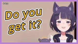 Ina Enjoys Chat's Reaction to Her Cat Pun