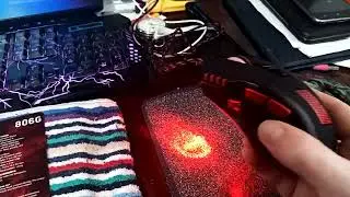 OZON Игровая мышь проводная ОКЛИК-806G