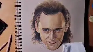 Loki marvel #fyp #art  #marvel #loki #marvel #dc #comics #sketch #painting