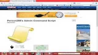 Roblox - How to add admin commands to your game (READ DESC)