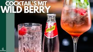 5 Cocktails mit WILD BERRY! 🍓 (Schnell+Einfach)