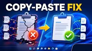 How to Fix Copy-Paste Broken Clipboard in Windows 11