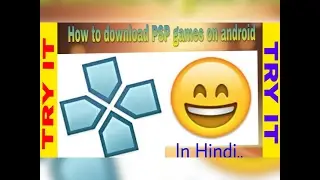 How to download psp games  on android  trick  must try!!