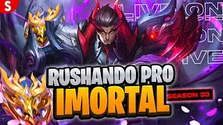 🔴BOM DIA🔴 RUSHANDO AS 100 ESTRELAS !PIX !MEMBRO !GRUPO | MOBILE LEGENDS