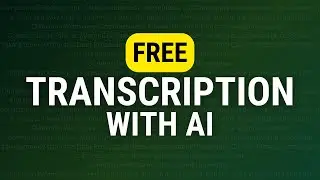 Best FREE AI Tool for Transcription