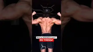 Do these to grow an aesthetic back // dumbbells only