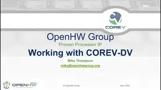 Extending riscv-dv to suit your specific needs.