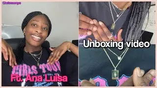 Unboxing my new jewelry | ft. Ana Luisa