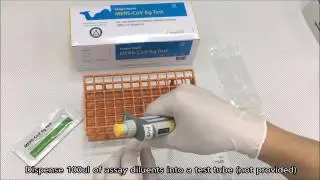 How to use BIONOTE®Rapid MERS-CoV Ag Test Kit