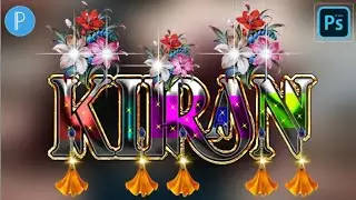 Stylish Glass Font Name Editing on Android Pixellab pscc Tutorial | Ashu Creation