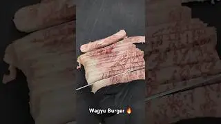 100% Wagyu Burger #meat #foodie #delicious