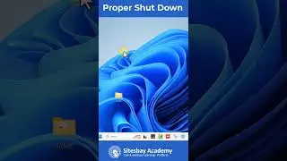 Proper Shut Dow Your Laptop or Computer