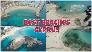 Ayia Napa beaches Cyprus -by drone [4K]