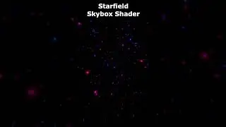 Starfield skybox shader in Godot 4!