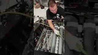 Working on a Bugatti Veyron can be scary at first, but eventually becomes easier as the days past…