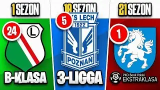 🇵🇱🔥 ZDEGRADOWAŁEM NAJLEPSZE POLSKIE KLUBY! KTO WYGRA NAJSZYBCIEJ EKSTRAKLASE? 🇵🇱🔥