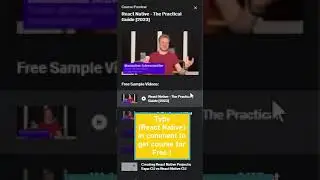 React Native - The Practical Guide 2023 Course for Free - 