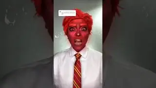 Thank you for watching 😊🤓 #anger #makeup #acting #insideout2 #sfx #shorts #ytshorts #pachie2323