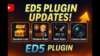 ED5 Plugin Updates – 4 Powerful New Tools for RPG Maker MZ!