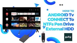 How to Open or View the unsupported NTFS formatted HDD Flash Drive in any Android TV 2023