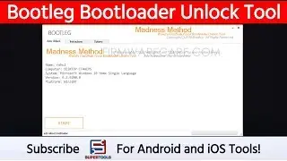 Bootleg Bootloader Unlock Tool - Best Bootloader Unlock Tool (free) | Super Tools