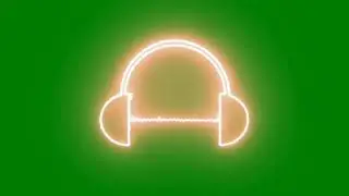 Amazing green screen headphone audio copyright free green screen video