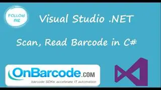 How to scan, read barcodes using OnBarcode C# Barcode Reader library