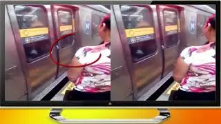 Para Wanita Heboh Karena Itunya Sang Pria Kejepit Pintu KRL