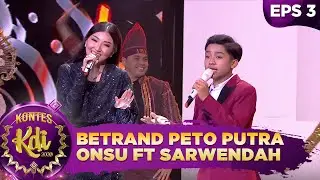 FAVORIT! Betrand Peto Putra Onsu ft Sarwendah  [AKU ANAK NUSANTARA] - Kontes KDI 2020 (17/8)