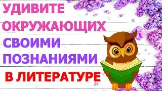 SURPRISE OTHERS WITH YOUR BRILLIANT KNOWLEDGE OF LITERATURE 💛 