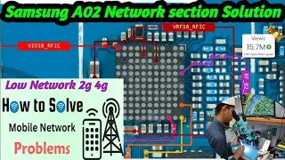Samsung A02 Network problem 💯 solution No Service emergency call problem solution No voltage