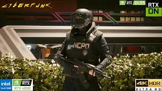 Cyberpunk 2077 Patch 2.0 - Police rework - They fixed it - 4K Ultra - Patch Tracing - RTX 4090