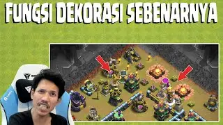 Pasti Banyak Yang Belum Tahu !!! Pengaruh Dekorasi di Clash Of Clans !!