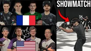 TEAM FRANCE vs TEAM USA - SHOWMATCH ESPORTS VIRTUAL ARENAS (2024)