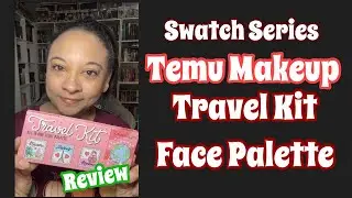 TEMU Travel Kit Face  Palette Product Review   #youtubealgorithm #youtubealgorithm2024