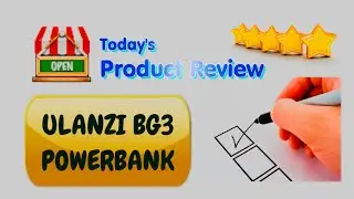 BG3 Ulanzi Power bank selfie stick