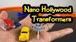 Die-cast Nano Hollywood Rides Transformers unbox & track test