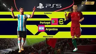 eFootball 2025   Portugal Vs Argentina   Official Gameplay