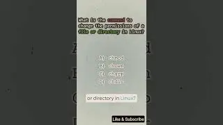 How to set file permissions in Linux #quiz #hacker #cybersecurity #linux