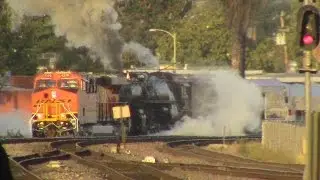 Fullerton RR Days 2016 Featuring lots of BNSF ACes and ATSF 3751