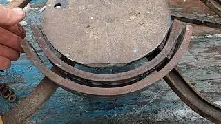 Самодельная борона к Мотор Сичу. Крепежно-поворотный узел. 2 часть