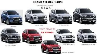 ALL COLORS OF GRAND VITARA WITH DETAIL EXPLANATION