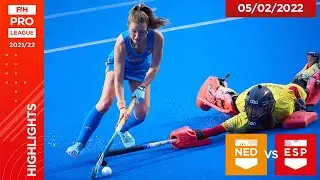 FIH Hockey Pro League Season 3 - Netherlands vs Spain (Women), Game 2 Highlights