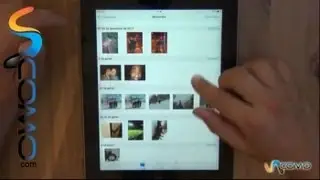 Usar la nueva app de fotos del nuevo software iOS7 en iPad