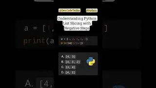Python Slicing Trick You Didn’t Know! |web 