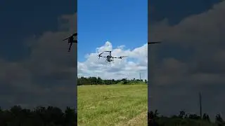 Testing the #XAG #P100 Pro top speed #agriculture #spray #drone