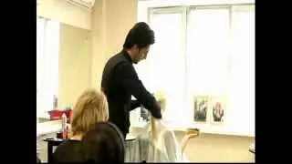 Прическа для невест от Фарруха Шамуратова