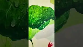 How to draw water droplets